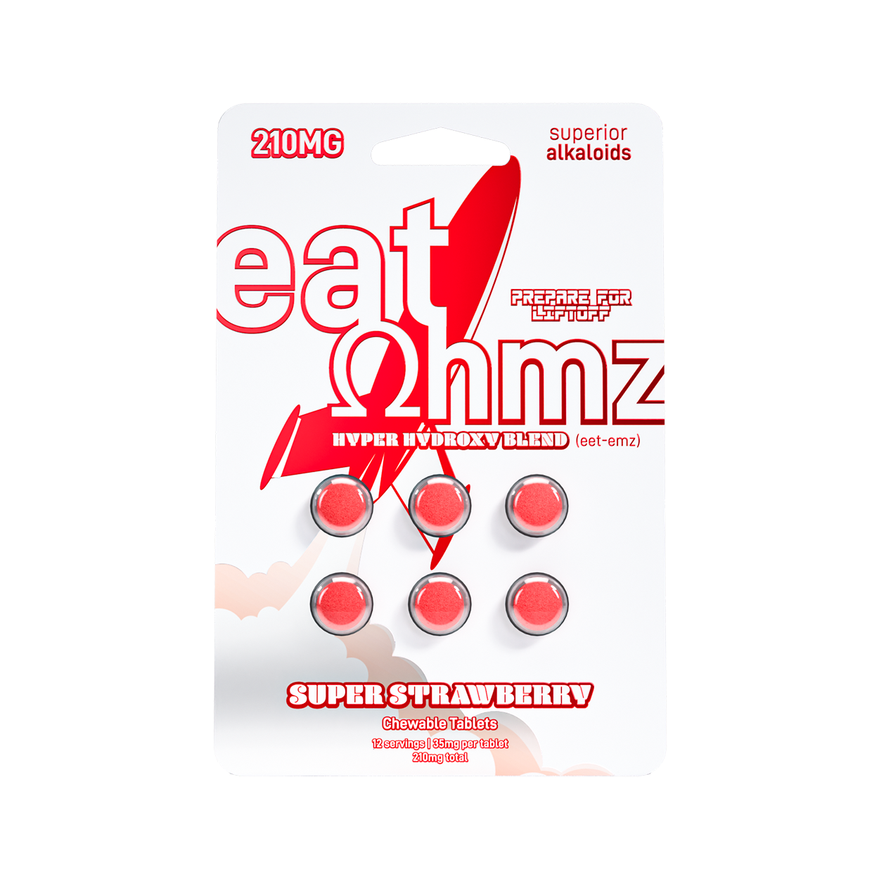 Eat Ohmz Hyper Hydroxy Chewable Tablets 210mg