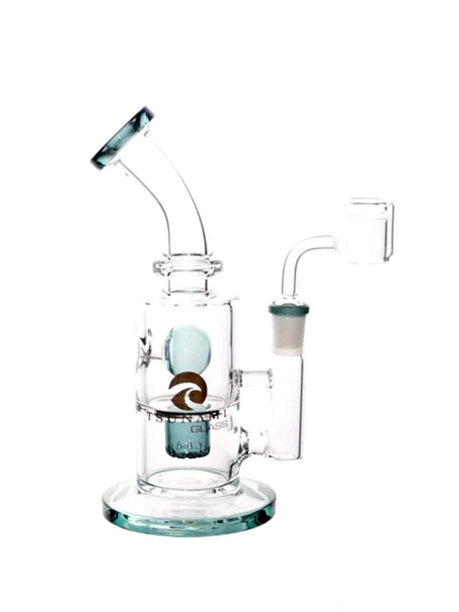 9″ Tsunami Concentrate Rig Bucket Ball Water Pipe Best Price