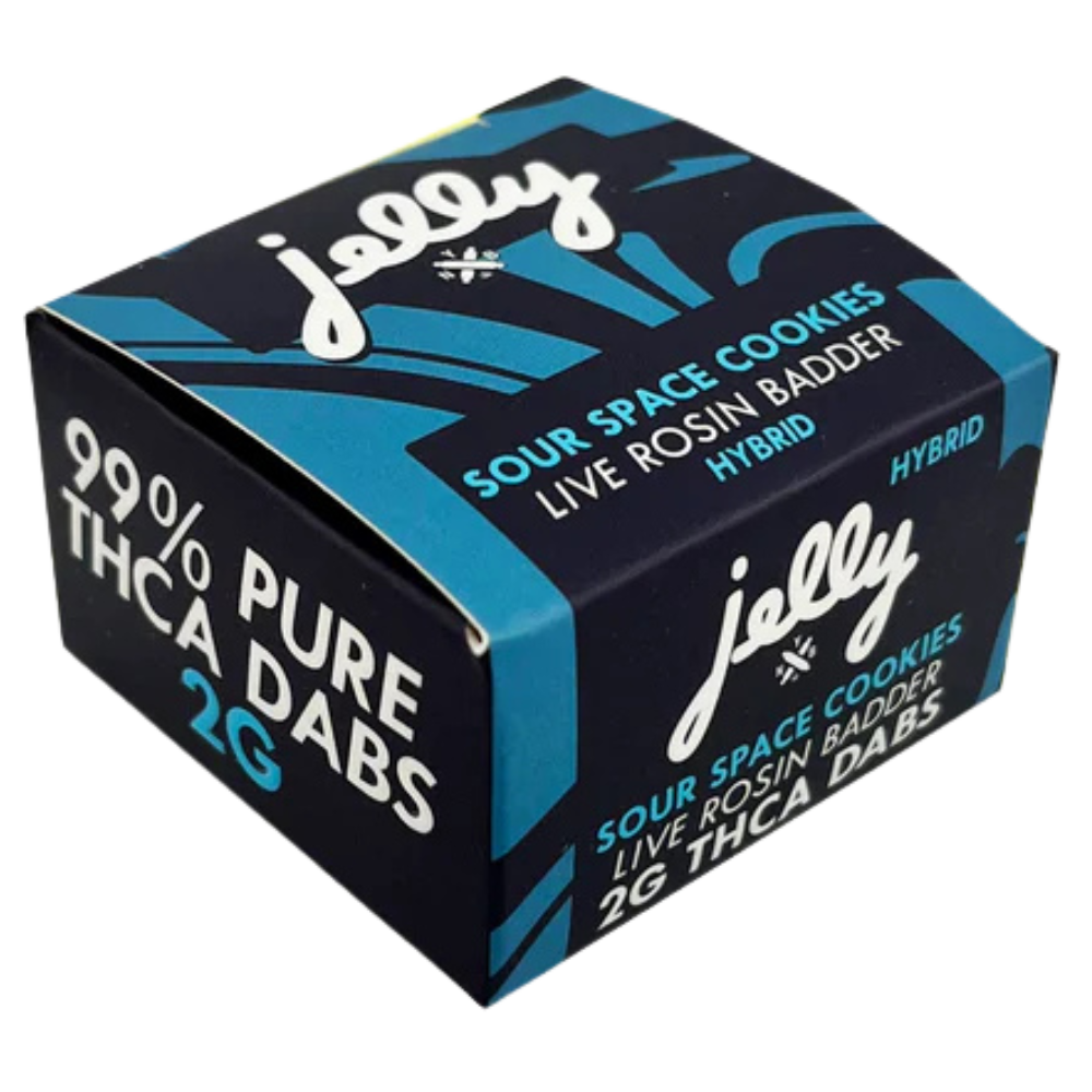 Jelly | Sour Space Cookies THCA Dabs | Live Rosin – 2g