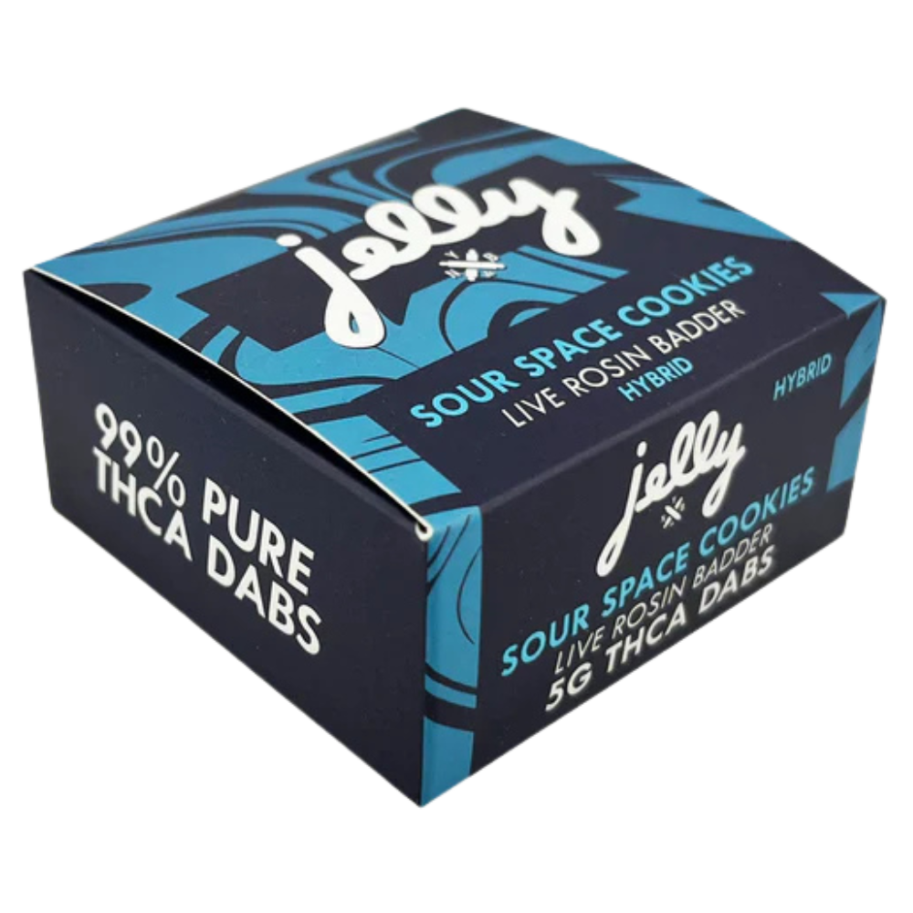Jelly | Sour Space Cookies THCA Dabs | Live Rosin – 5g