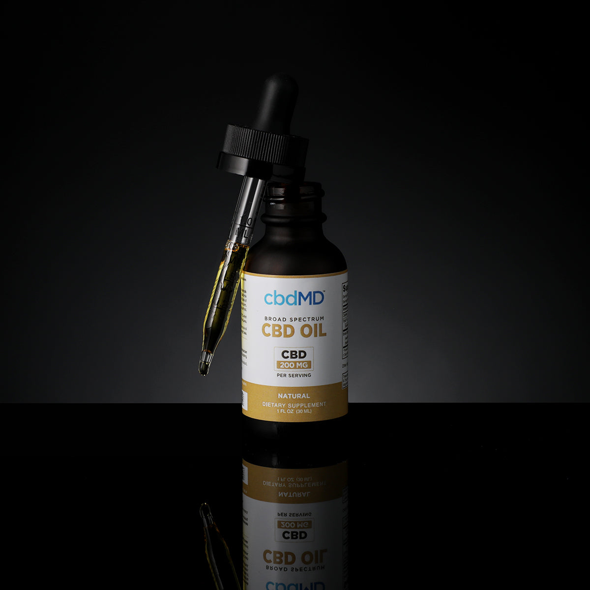 cbdMD Broad Spectrum CBD Oil Tincture