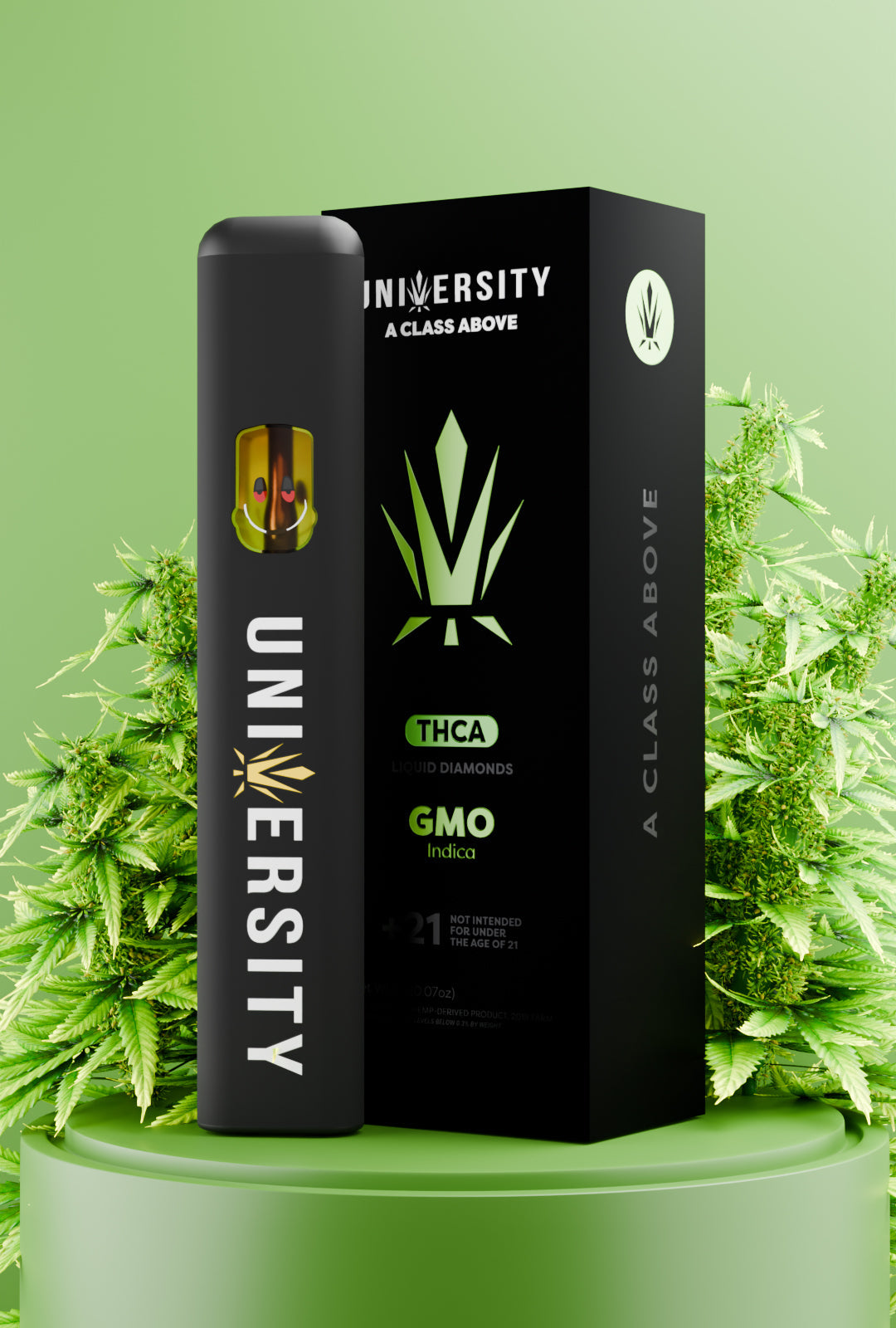 GMO – THCA Liquid Diamonds Disposable Vape