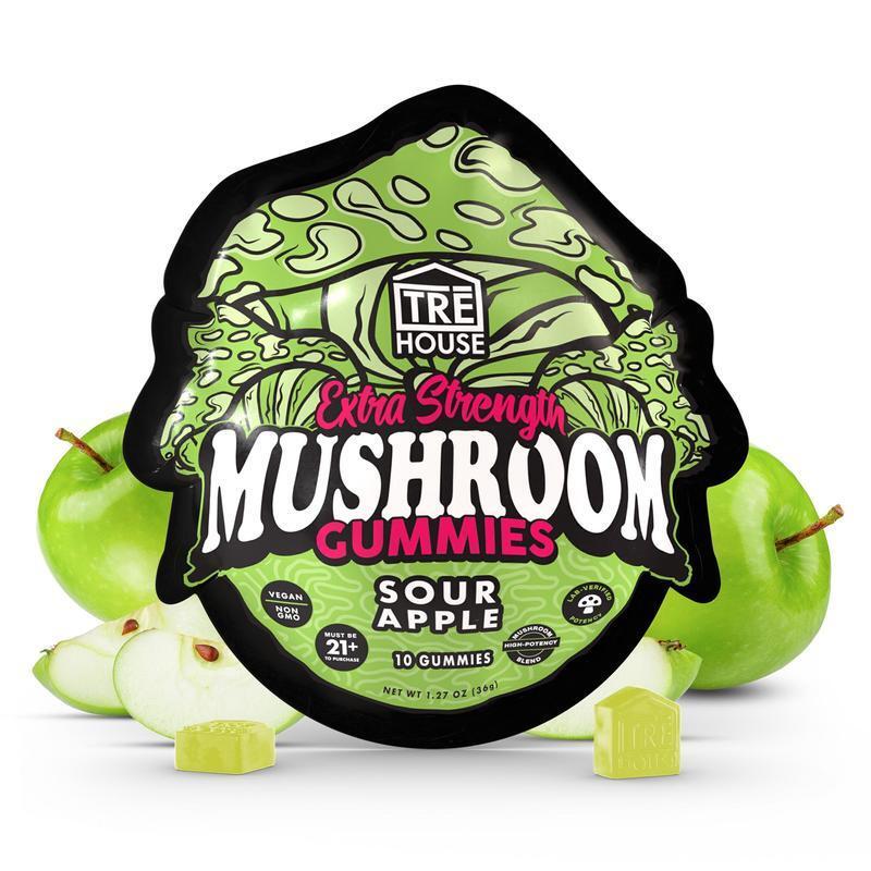 Mushroom Gummies Extra Strength- Trehouse