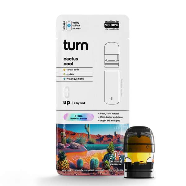 Turn Hemp THCA Blend Pods 1g (NEED TURN PEN)
