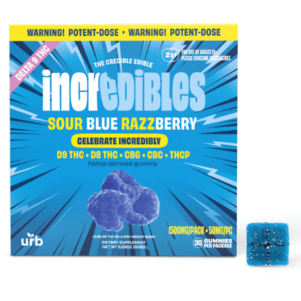 URB Incredibles Gummies 1500mg Best Price
