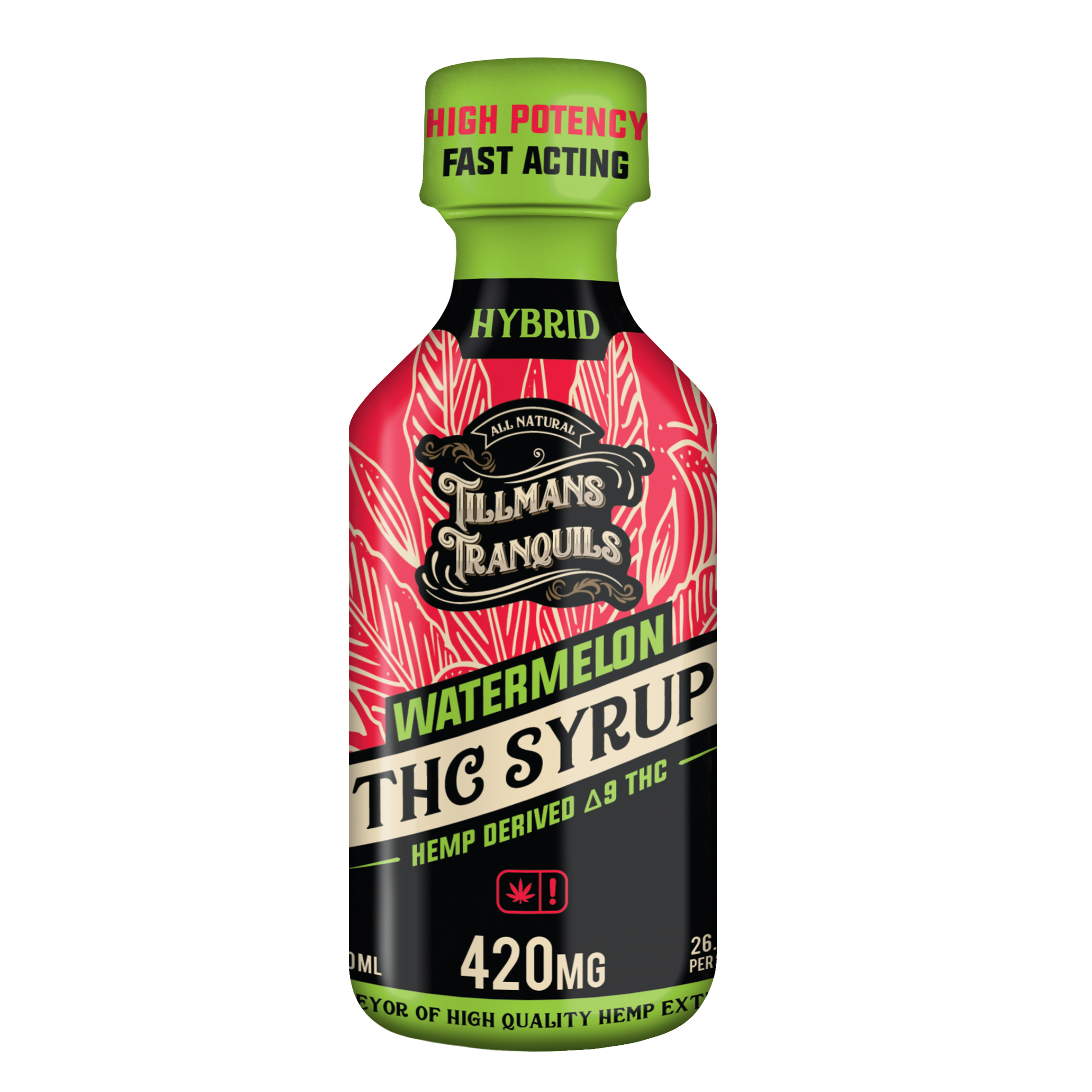Tillmans Tranquils Watermelon Delta 9 Syrup â€?420mg Best Price