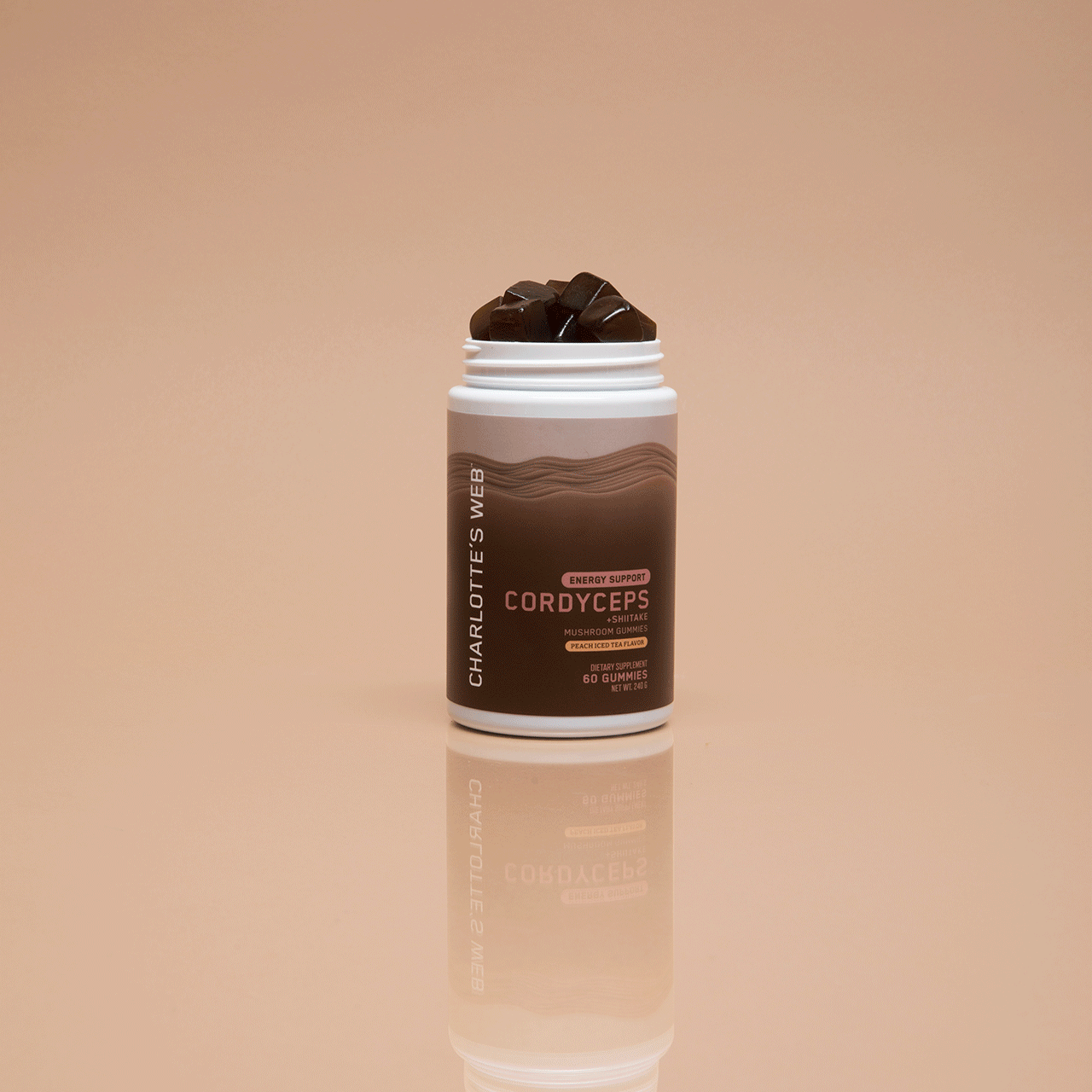 Charlotte's Web Energy Support with Cordyceps & Shiitake Mushroom Gummy Best Price
