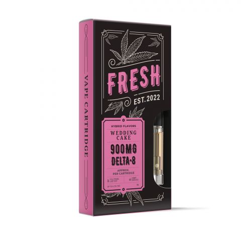 Wedding Cake Cart - Delta 8 THC Fresh Brand 900MG Best Price