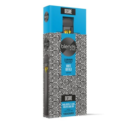 White Buffalo Vape Pen - THCH, D11 - Disposable - Blends - 1800MG Best Price