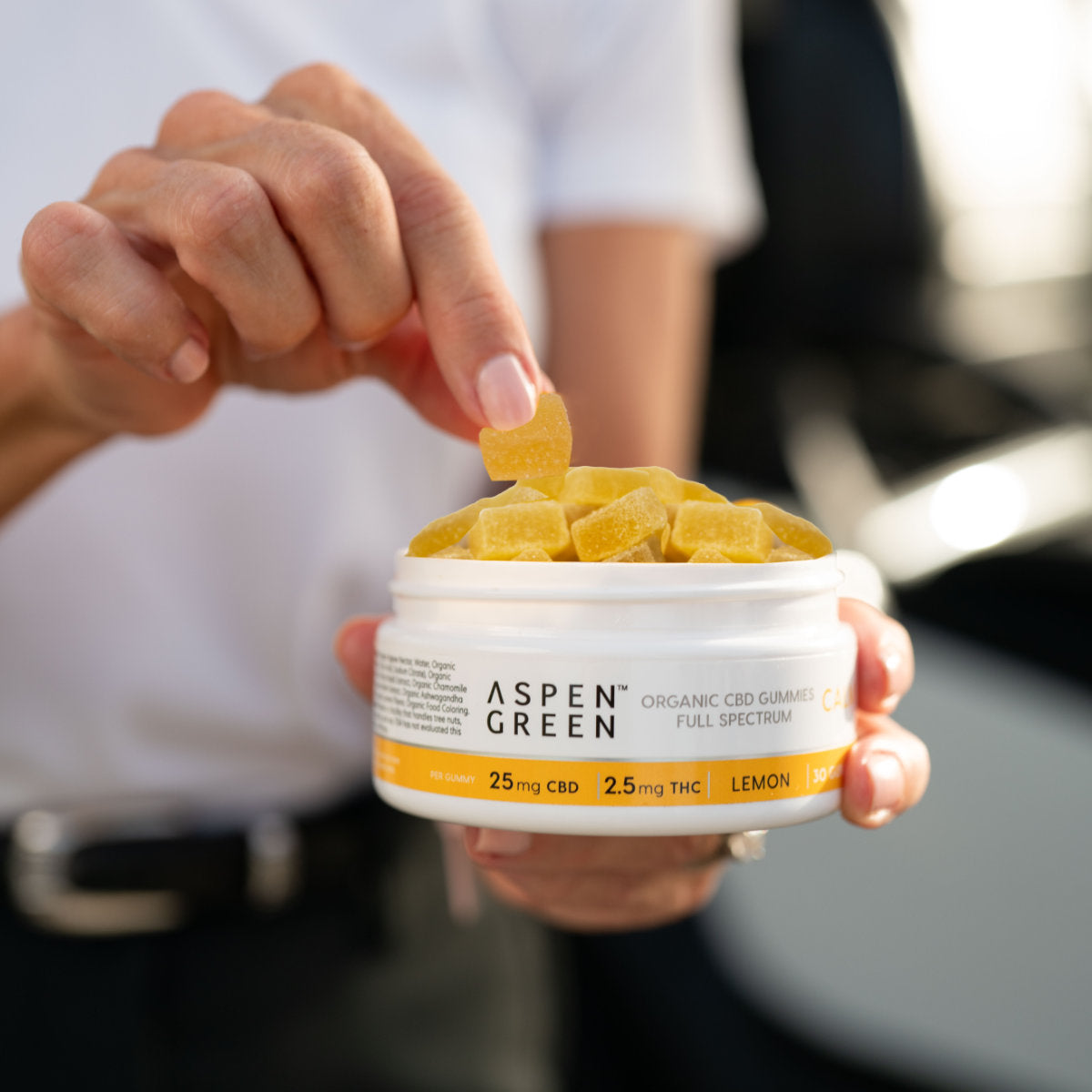 Aspen Green Calm Organic Full Spectrum CBD Gummies