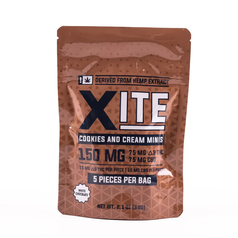 Xite D9 Cookies & Cream Minis (5ct Bag)