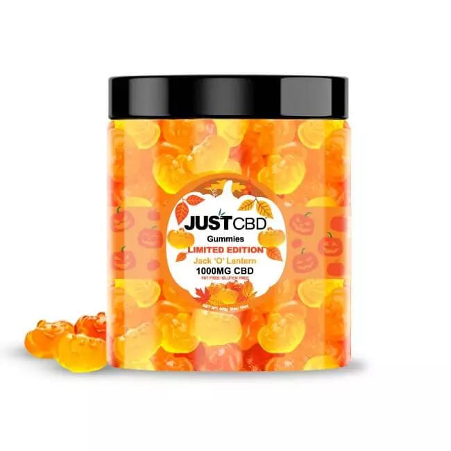 JustCBD Halloween Gummies | Jack ‘O’ Lantern Best Price