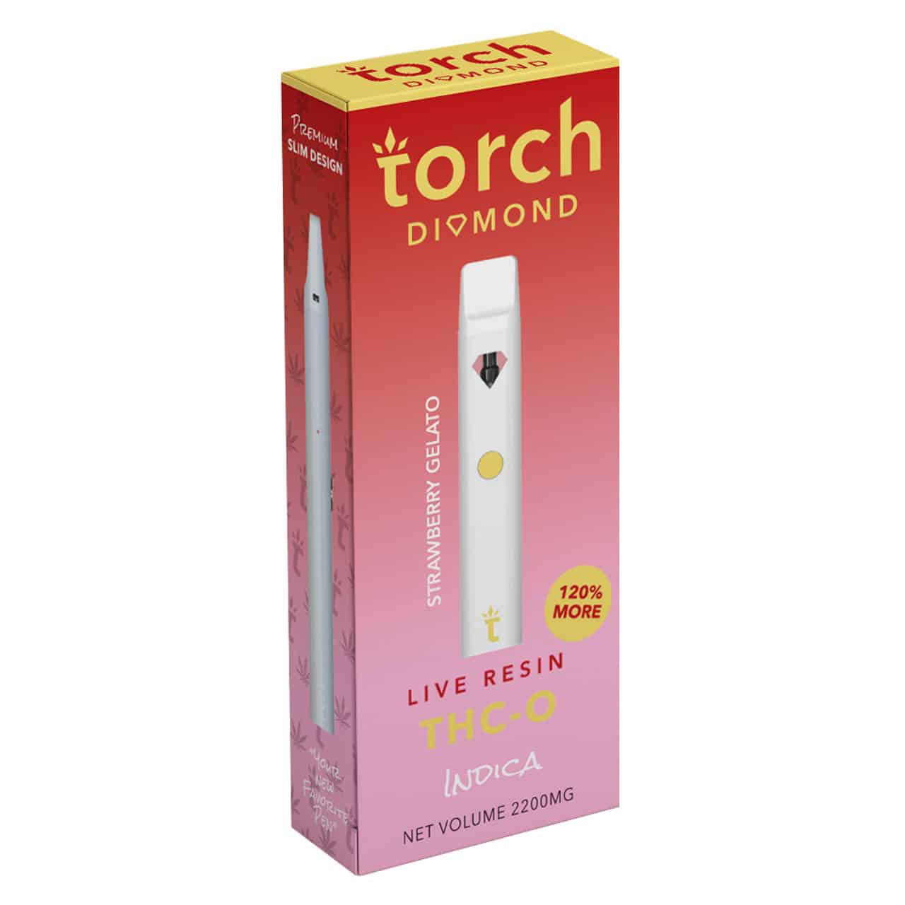 Torch Diamond THC-O + Delta 8 Disposable (2.2g) Best Price