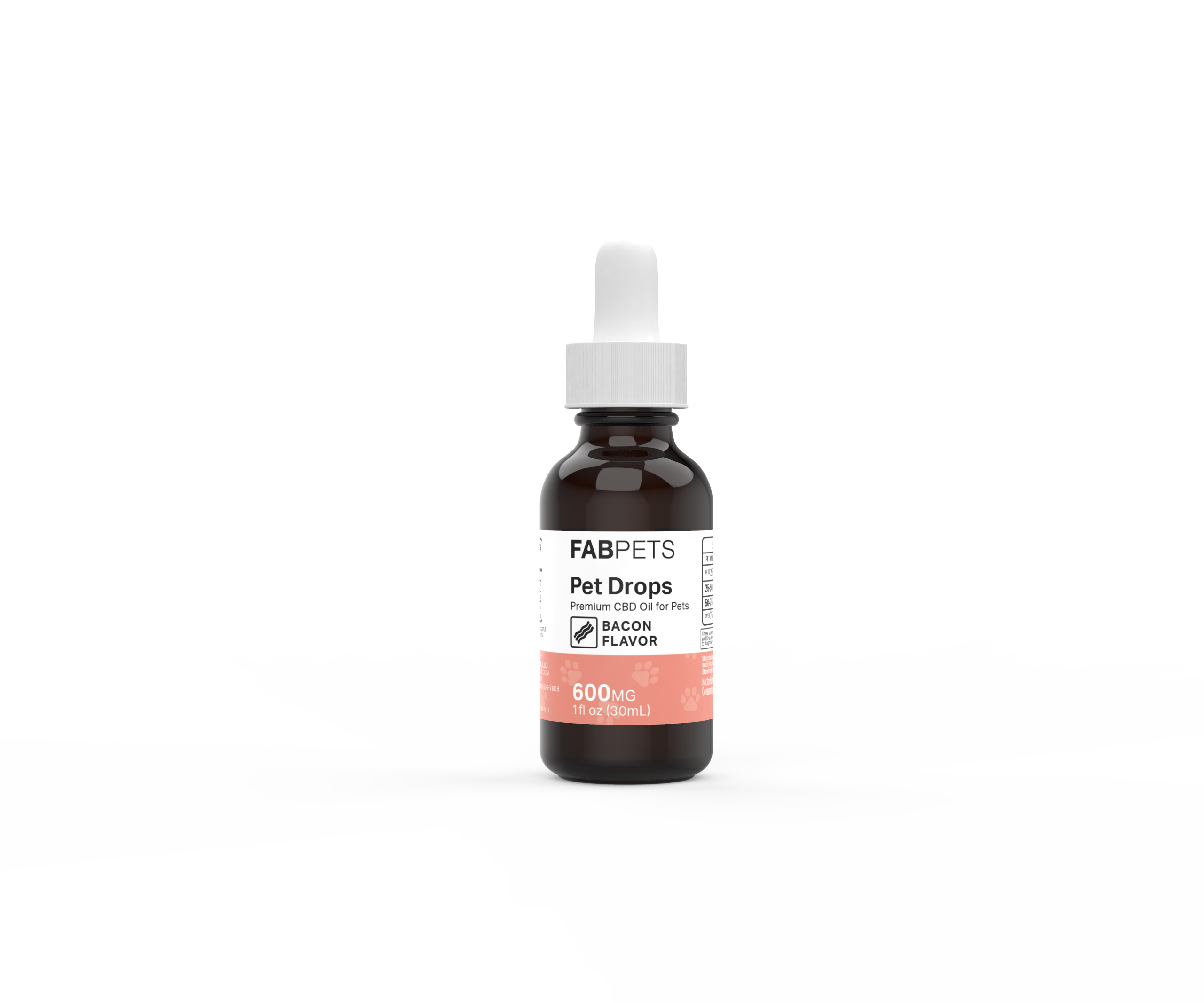 FAB CBD CBD Oil for Pets Bacon Flavor Best Price