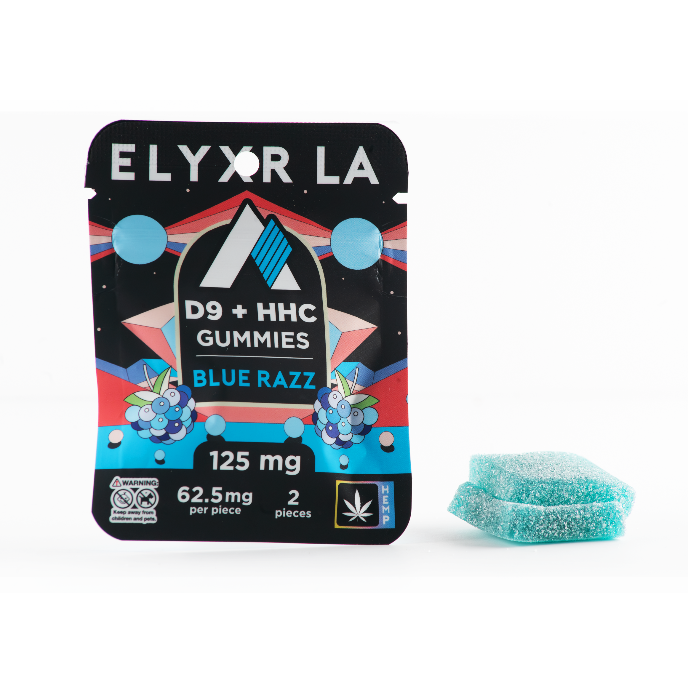 Elyxr Delta 9/HHC Gummies (125mg) 2 Pack Best Price