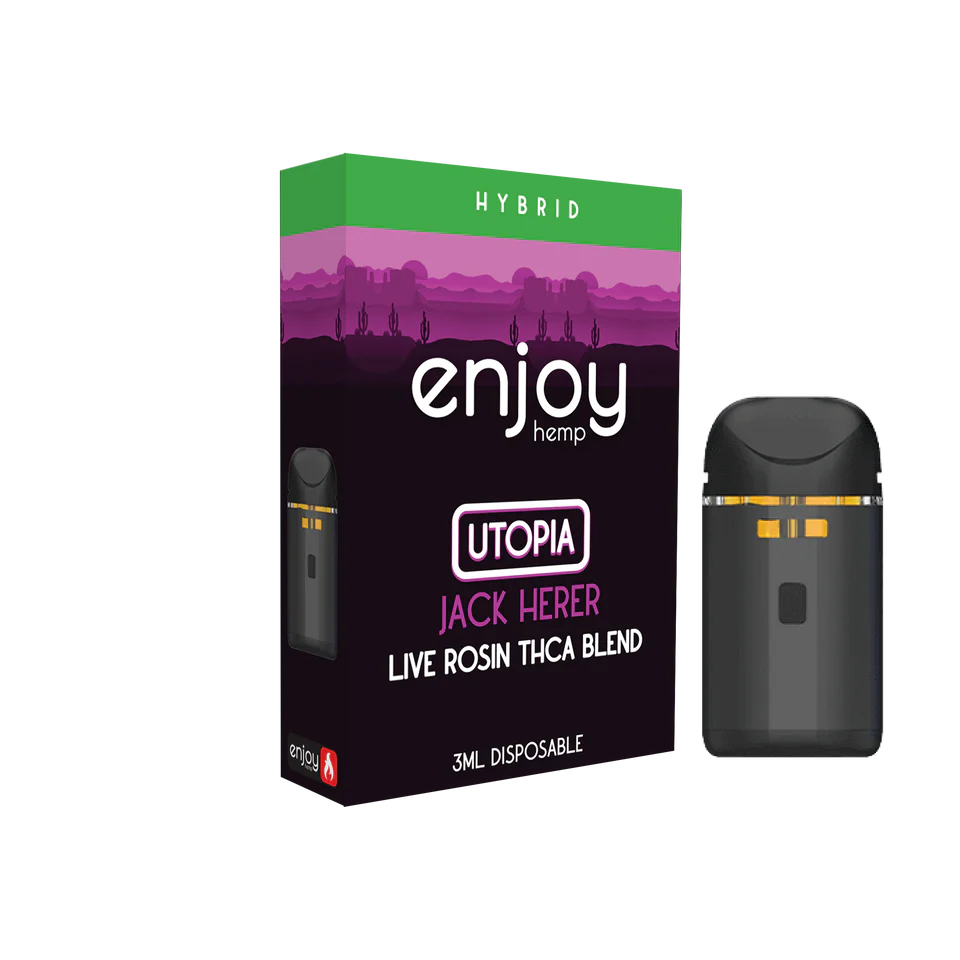 Enjoy Hemp 3ml THCA Blend Disposable for Utopia - Jack Herer (Hybrid) Best Price