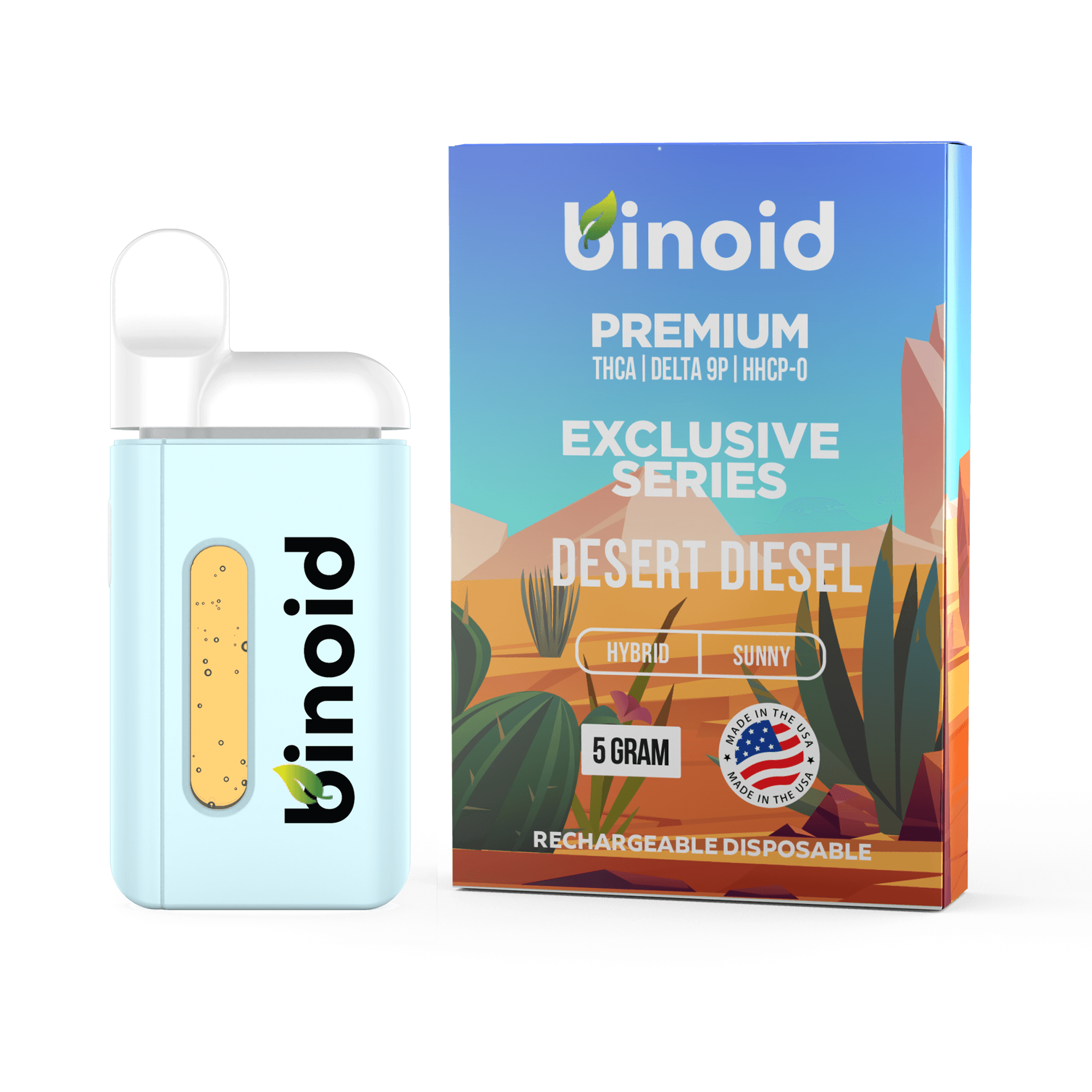 Binoid 5 Gram THCA Disposable Vape - Exclusive Series Best Price