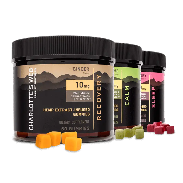 60CT CBD GUMMIES MIX PACK: Recovery, Sleep and Calm | Charlotte's Web Best Price