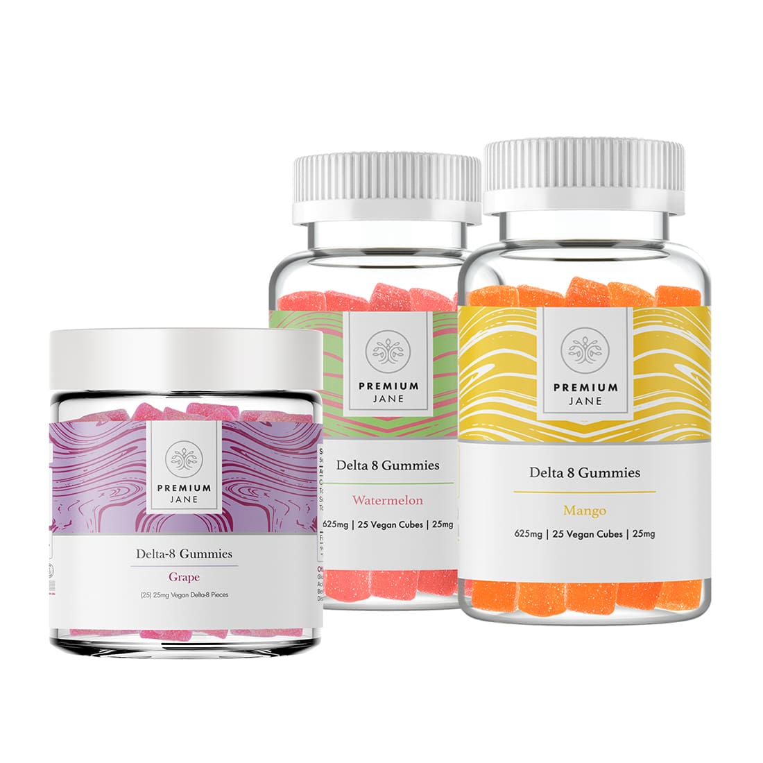 Premium Jane 625 mg Delta 8 Gummies Best Price