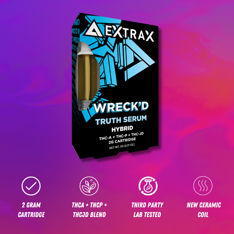 Delta Extrax Truth Serum | Cartridge THCa 2G | Wreck’d Best Price