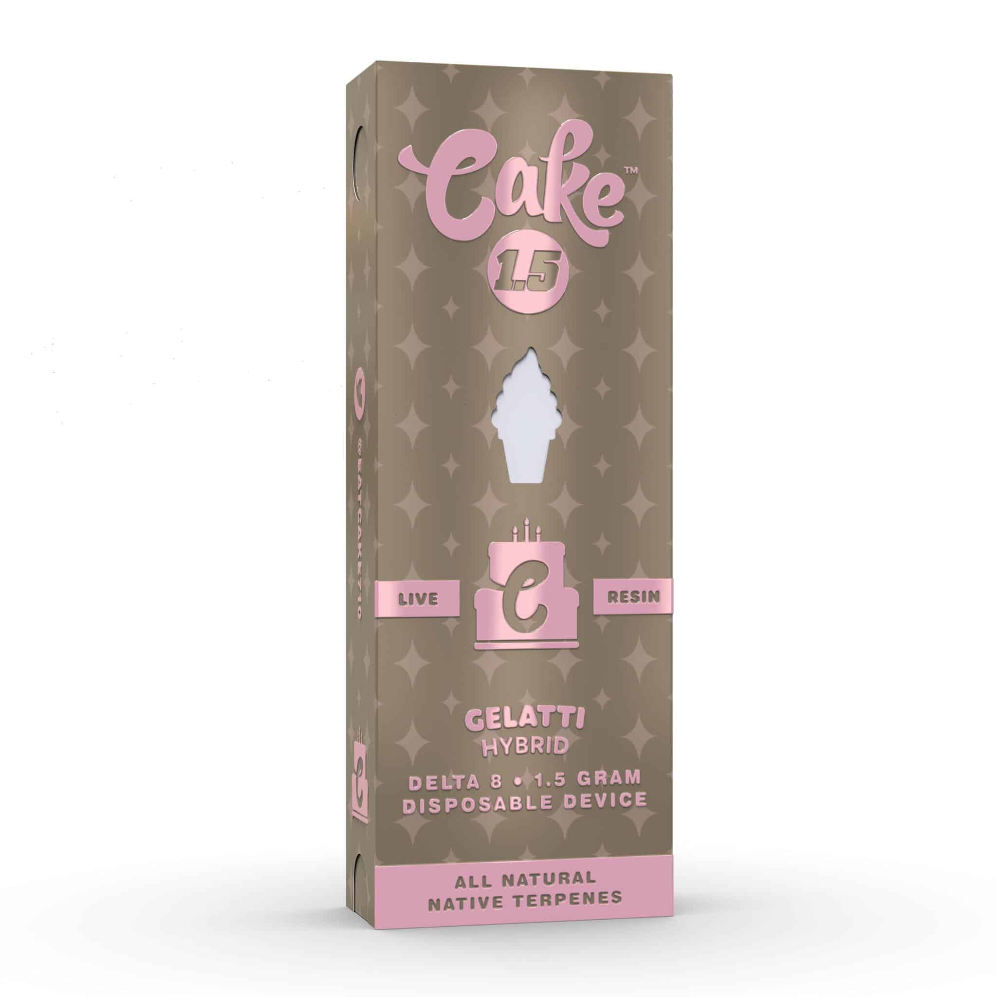 Cake Gelatti Live Resin Delta 8 Disposable (1.5g) Best Price