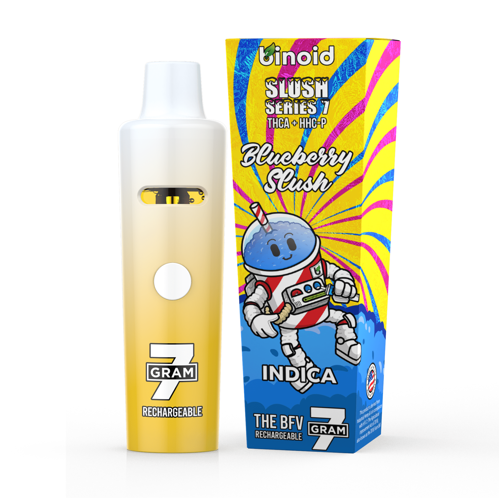Binoid 7 Gram THCA Disposable Vape – Slush Series Best Price