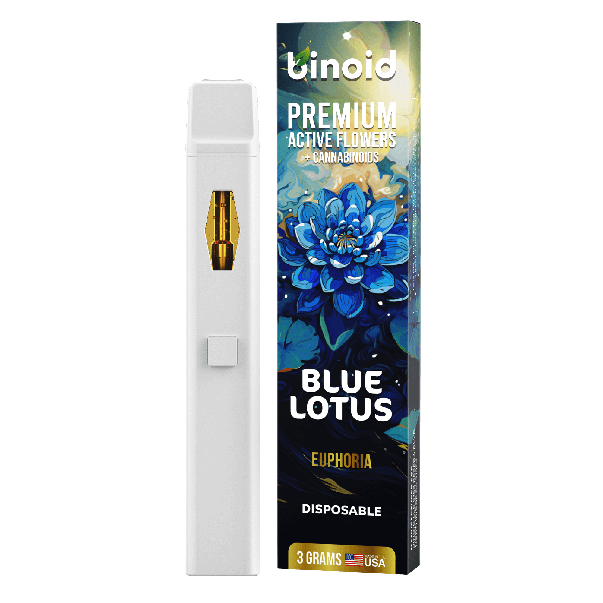 Binoid Active Flowers 3 Gram Disposable Best Price