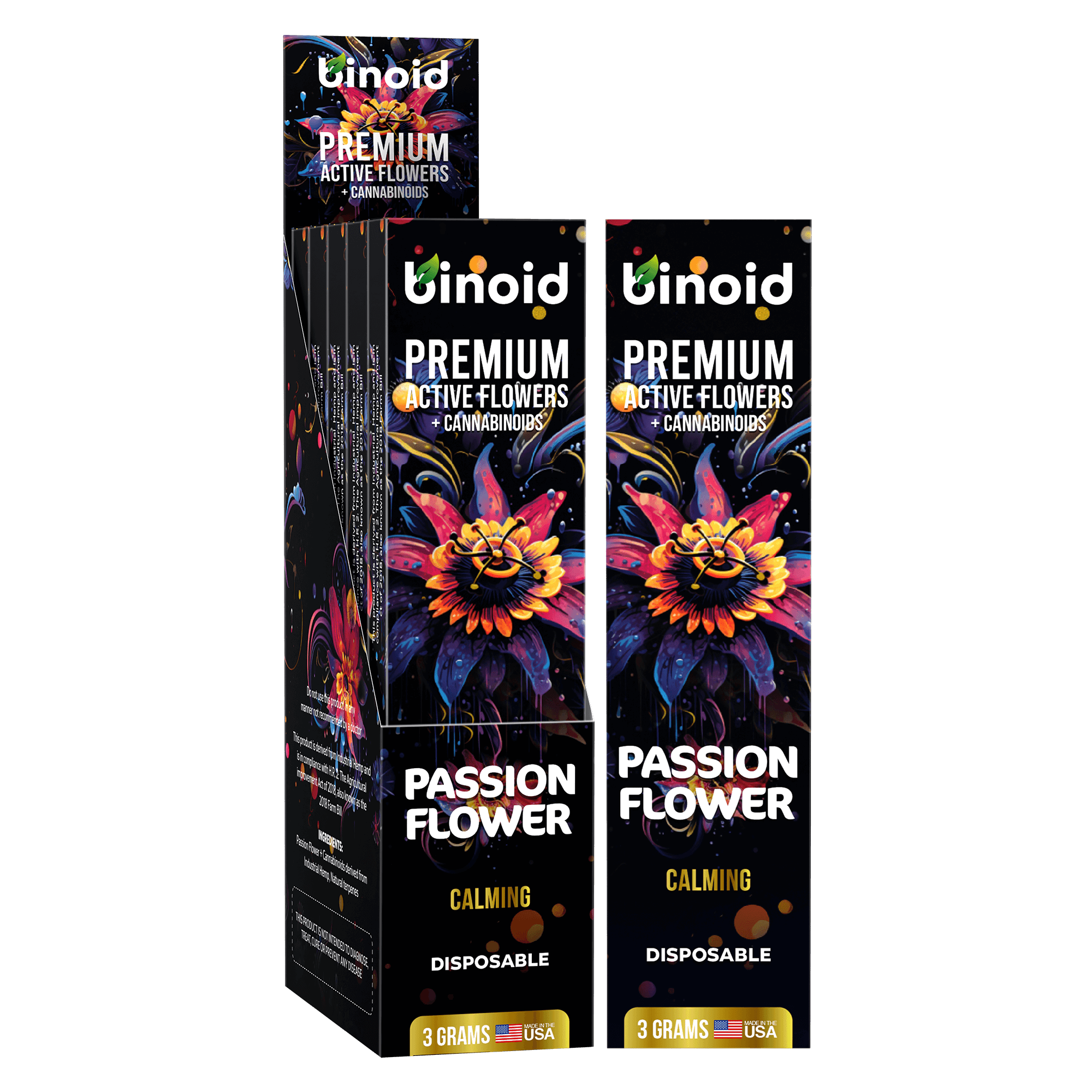 Binoid Active Flowers 3 Gram Disposable Best Price