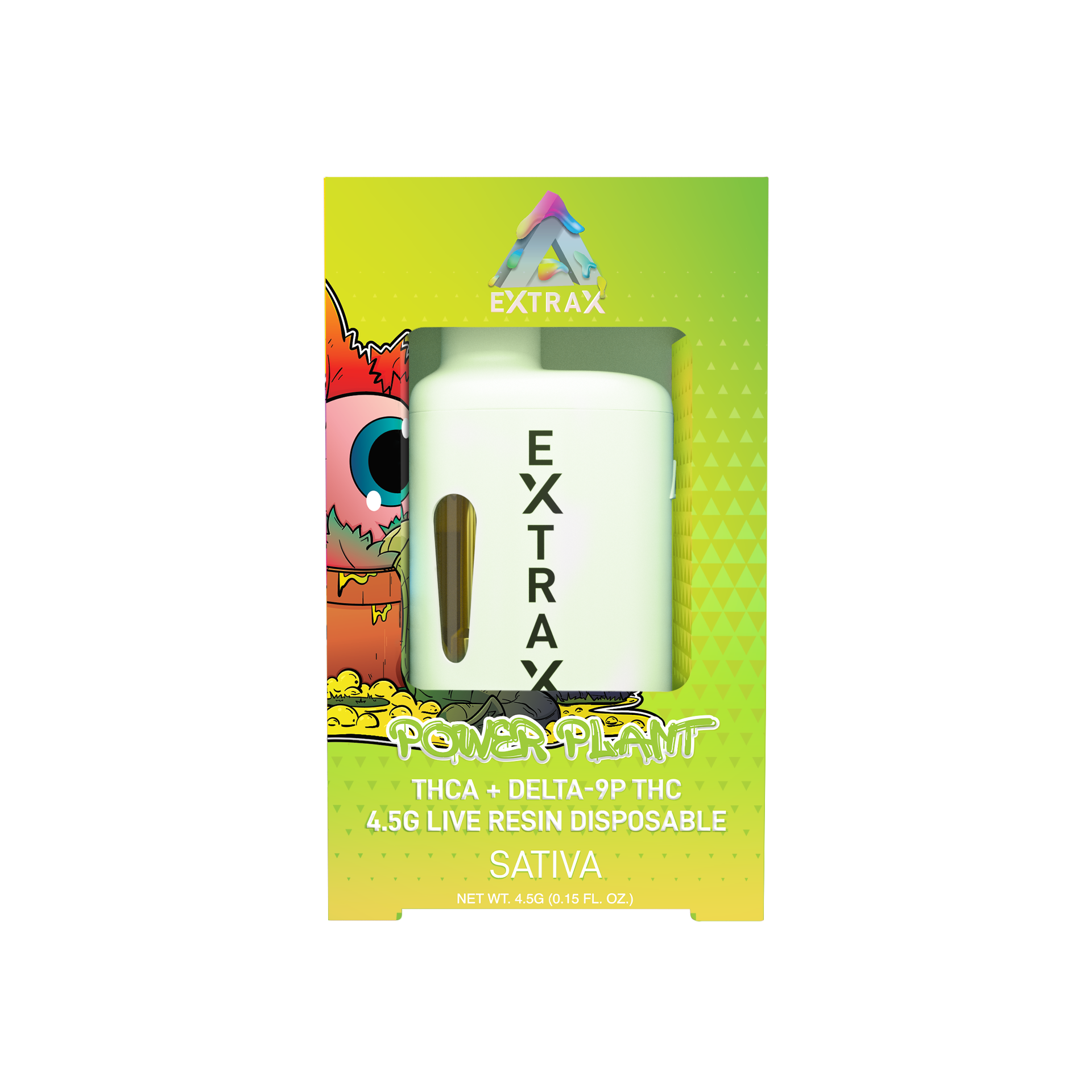 Delta Extrax Power Plant | Disposable THCA 4.5G | Adios Blend Best Price