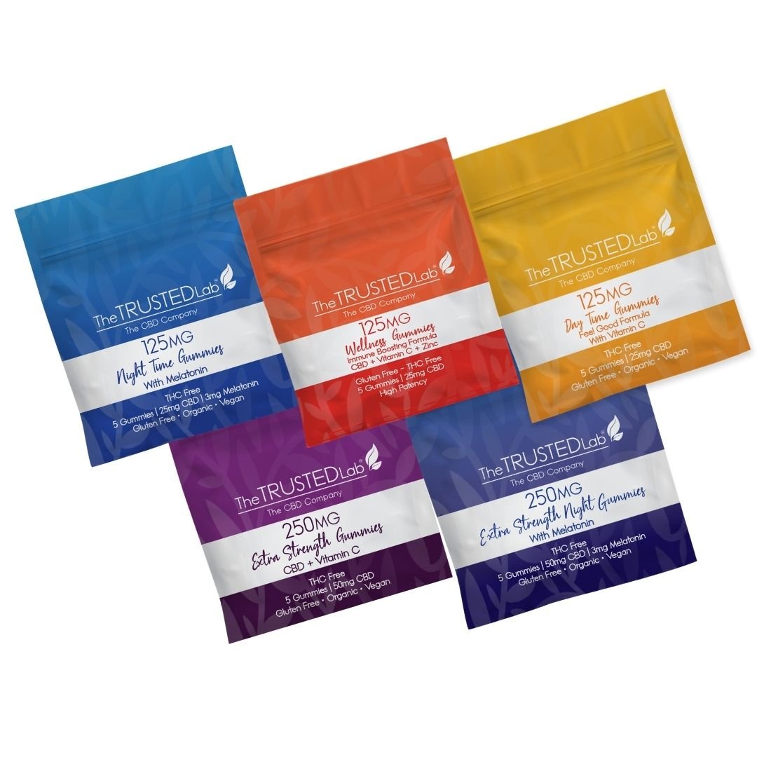 The Trusted Lab Gummy Travel Single Packs (5 count) Best Price