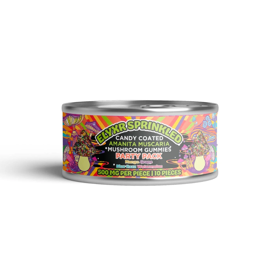 Elyxr Amanita Muscaria Sprinkled Mushroom Gummies (5000mg) Best Price