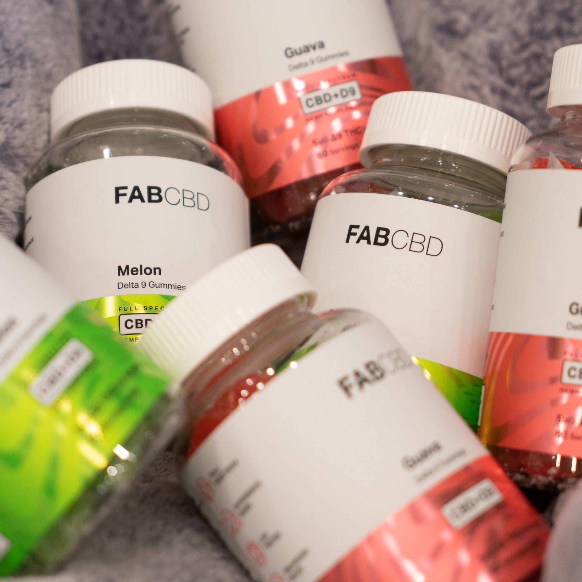 FAB CBD Delta 9 Gummies: 3-Pack Best Price