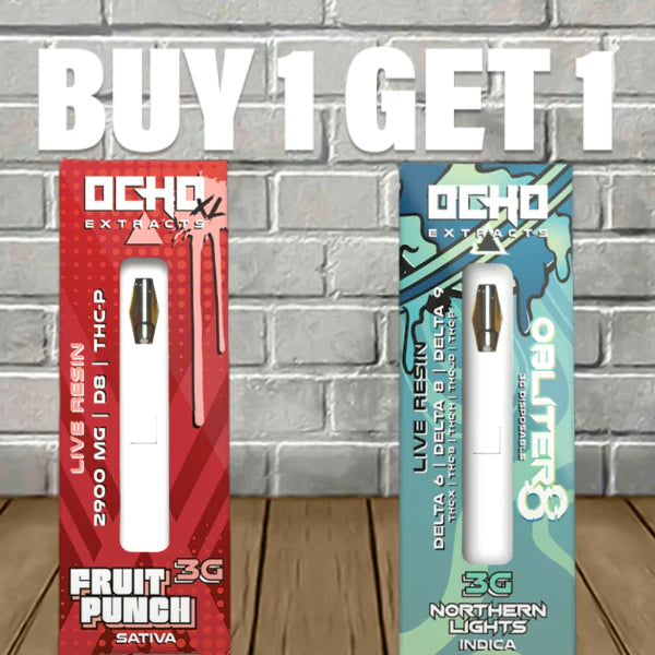 B1G1 Ocho Extracts Disposable Vape 3g Bundle Best Price