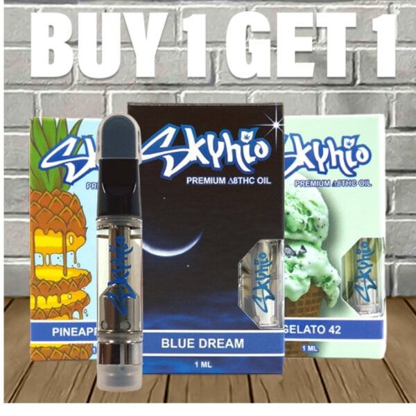 B1G1 Skyhio Delta 8 THC Vape Cartridge Deal Best Price