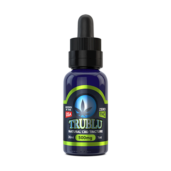 Blue Moon Hemp - Tru Blu Natural CBD Tincture 100mg - 3000mg - 30ml Best Price