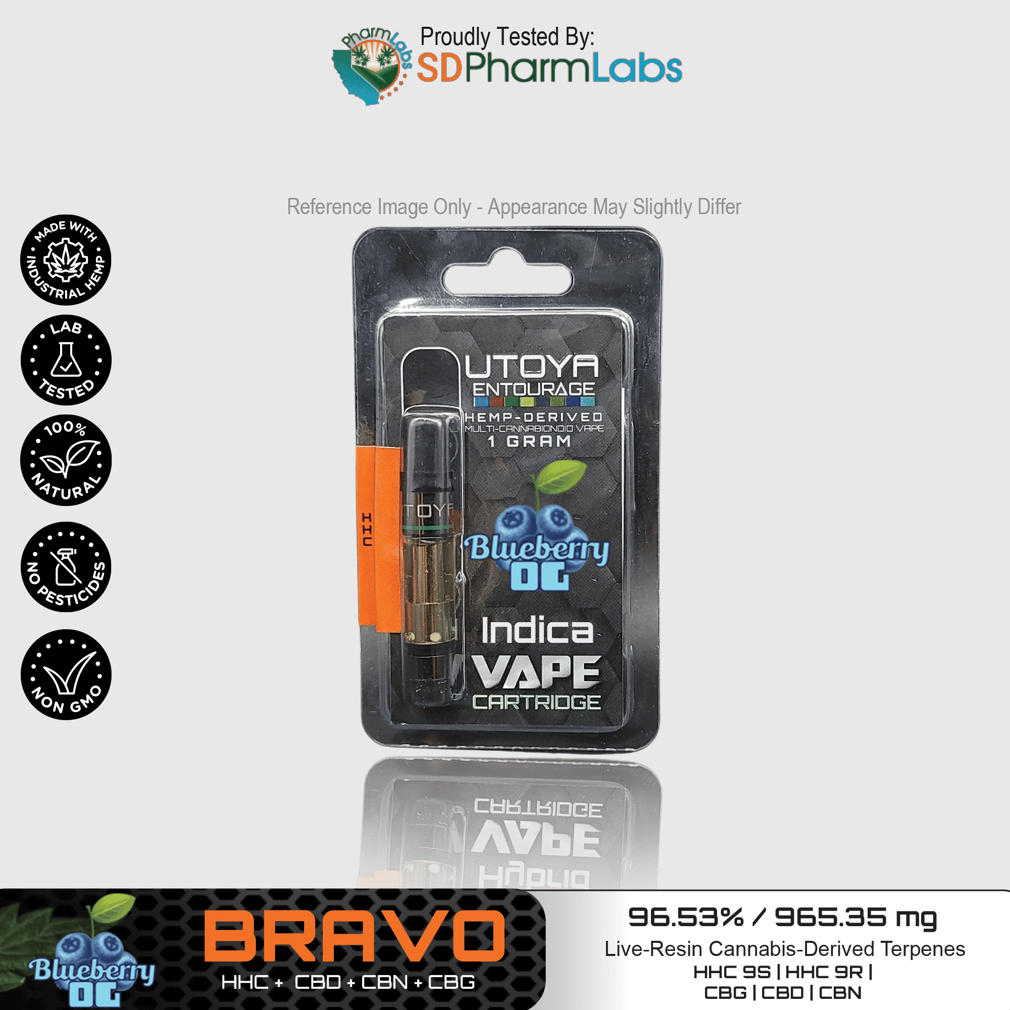 Utoya | Live Resin Delta 8 THC Vape Cartridge - 1g Best Price