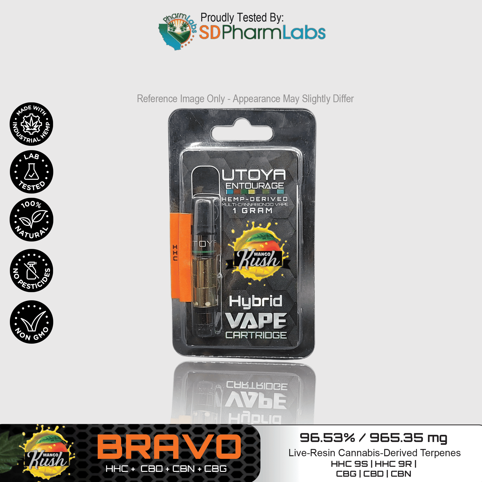 Utoya | Live Resin Delta 8 THC Vape Cartridge - 1g Best Price