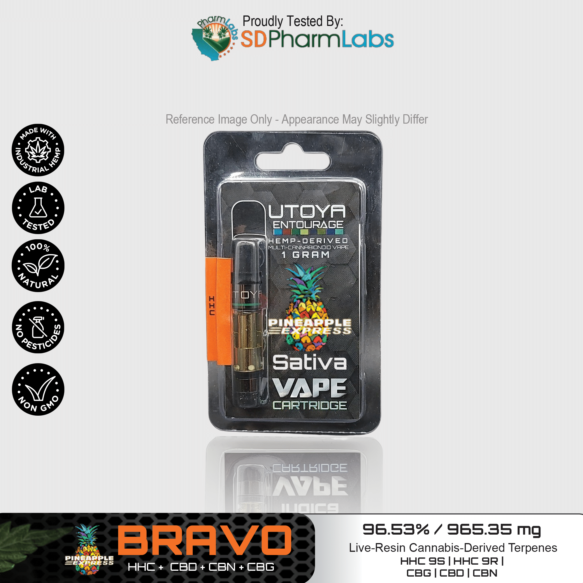 Utoya | Live Resin Delta 8 THC Vape Cartridge - 1g Best Price