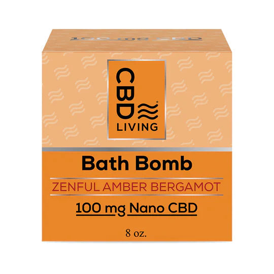 CBD Living | CBD Bath Bomb - 100mg Best Price