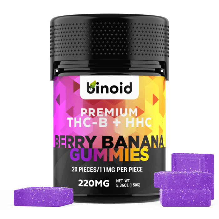 THC-B + HHC Gummies – Berry Banana (RELEASE SALE) Best Price