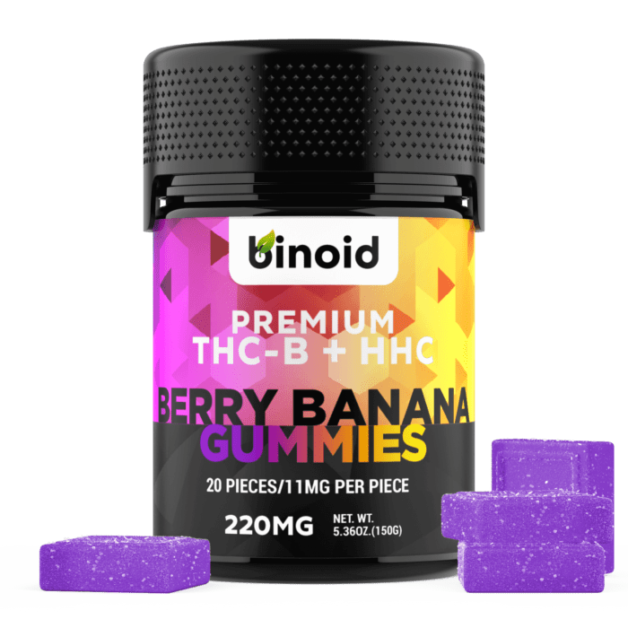 Binoid THC-B + HHC Gummies – Berry Banana (RELEASE SALE) Best Price