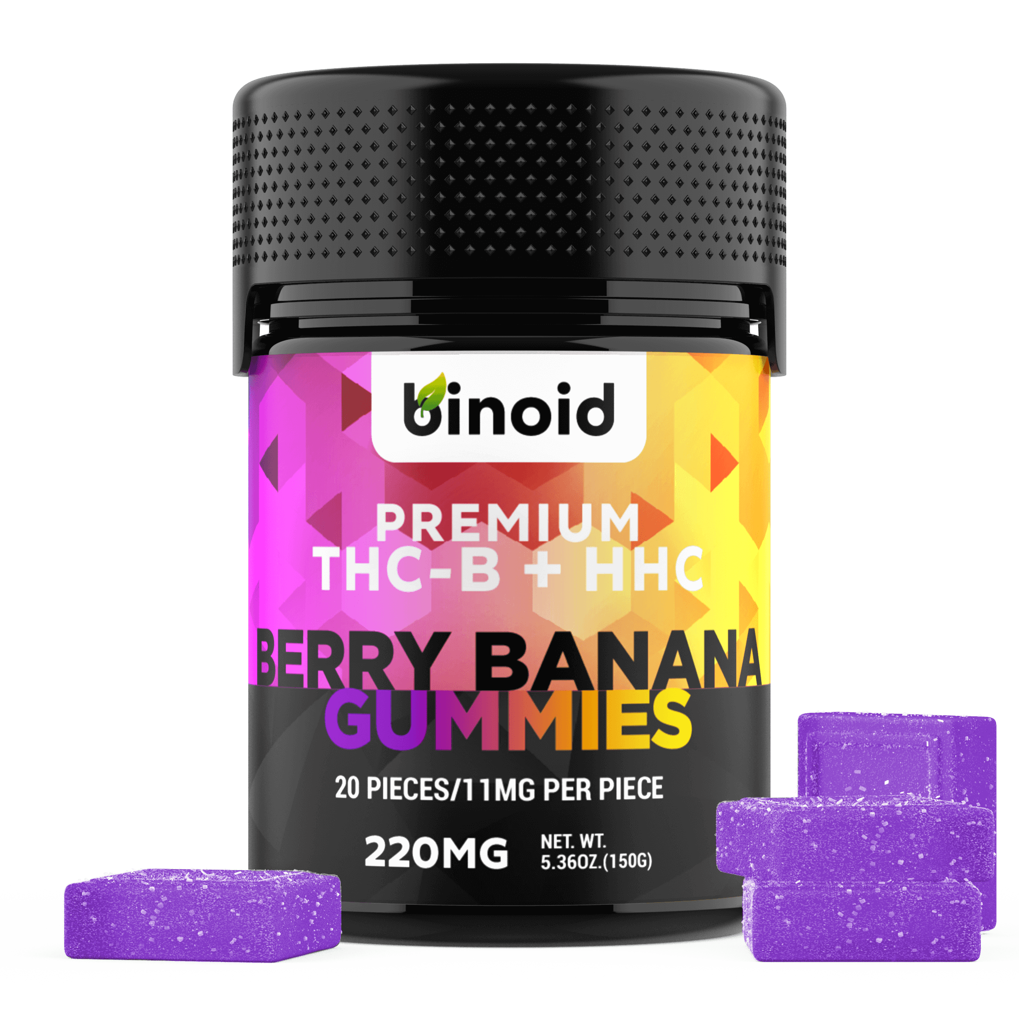 Binoid THC-B + HHC Gummies – Berry Banana (RELEASE SALE) Best Price
