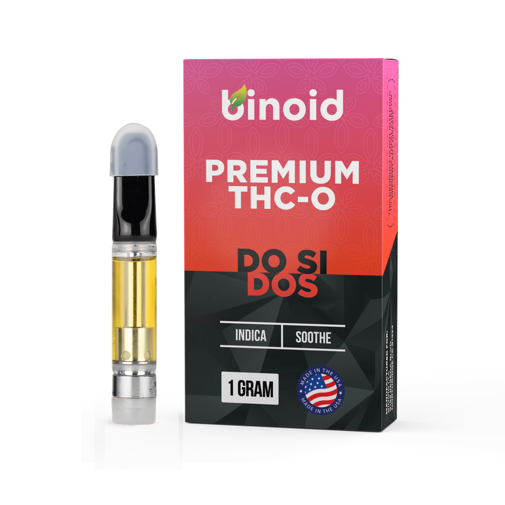 Binoid THC-O Vape Cartridge - Do Si Dos Best Price