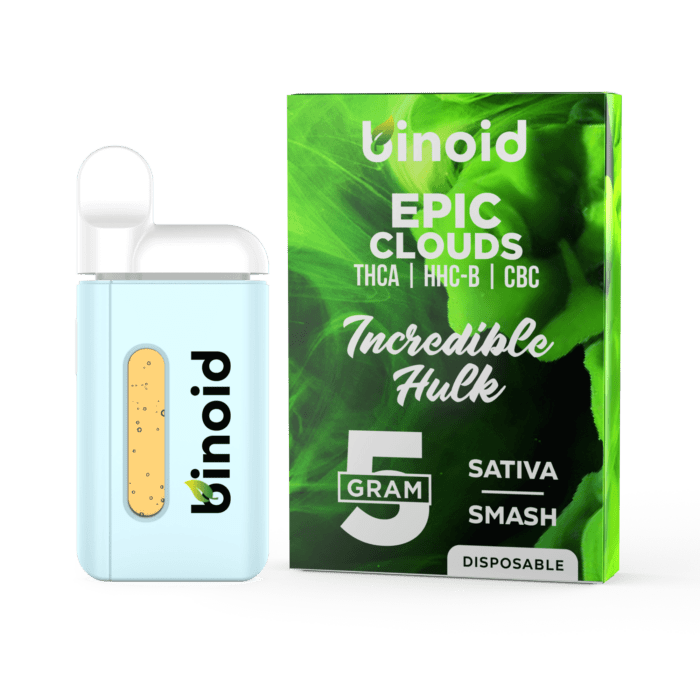 Epic Clouds 5 Gram Disposable Vape – Incredible Hulk Best Price