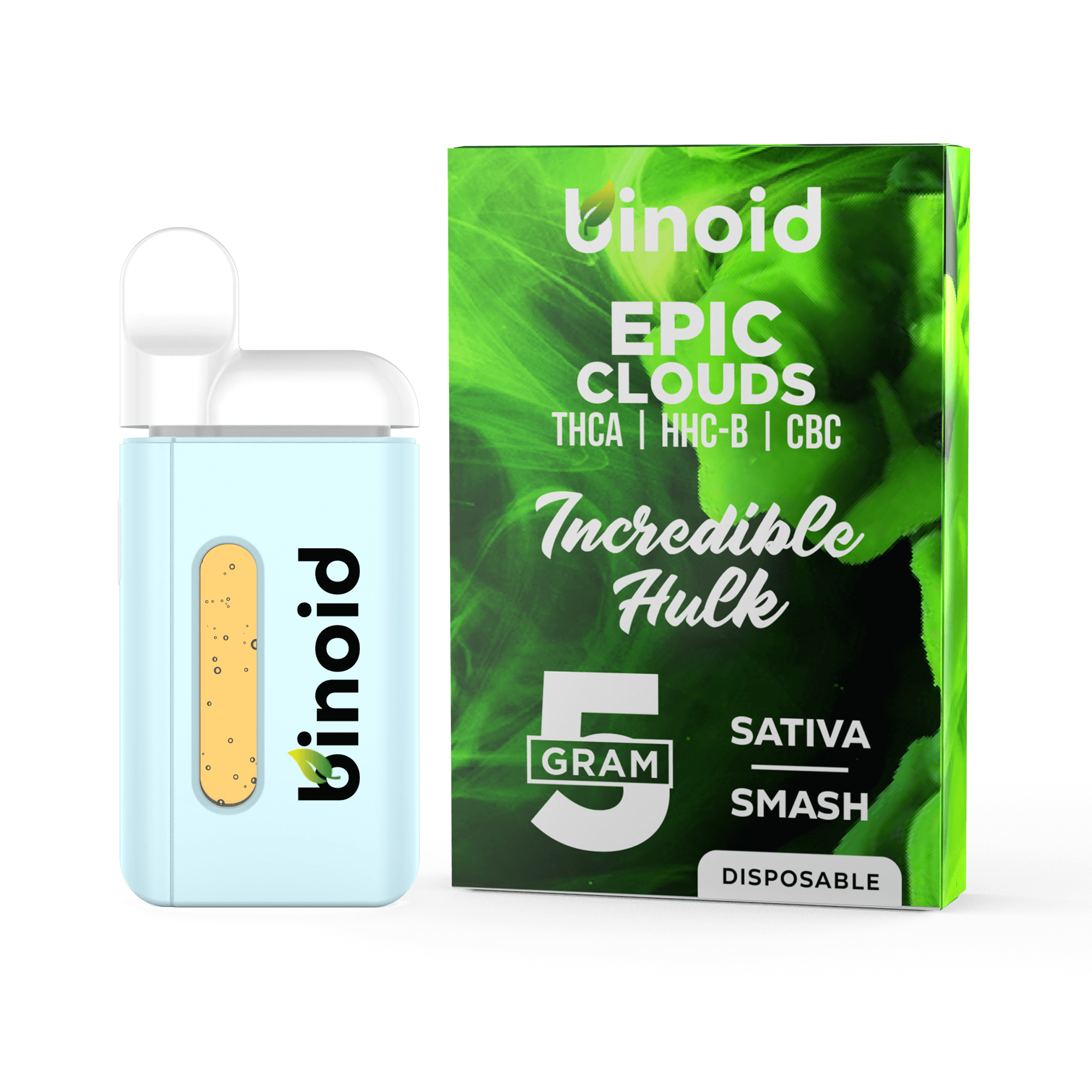 Epic Clouds 5 Gram Disposable Vape – Incredible Hulk Best Price