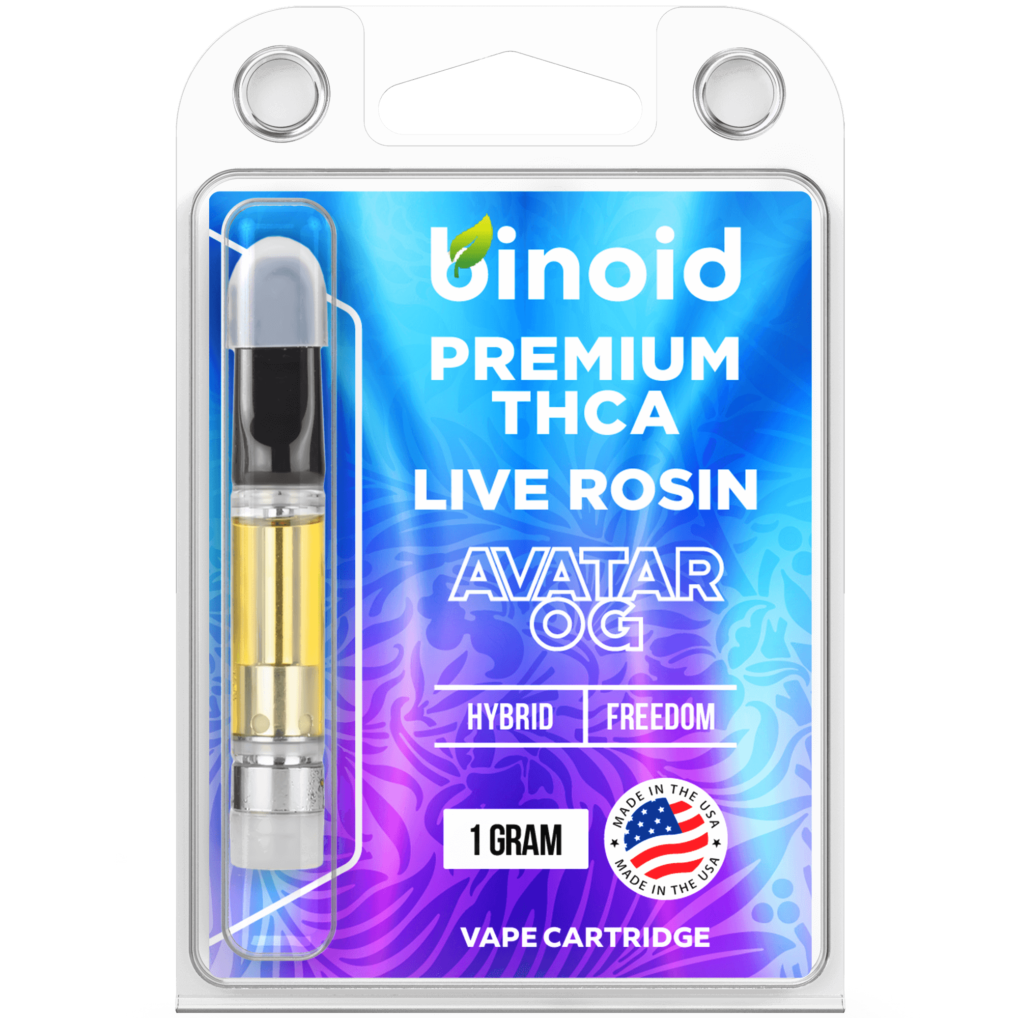 Binoid THCA Vape Cartridge - Live Rosin Best Price