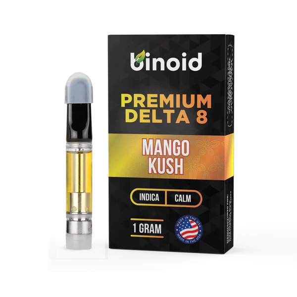 Binoid Delta 8 THC Vape Cartridge Mango Kush Best Price
