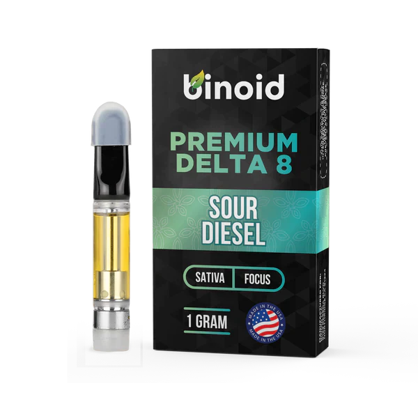 Binoid Delta 8 THC Vape Cartridge Sour Diesel Best Price