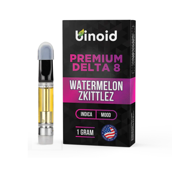 Binoid Delta 8 THC Vape Cartridge Watermelon Zkittlez Best Price