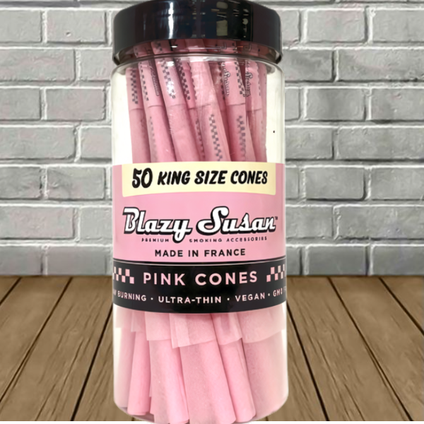 Blazy Susan King Size Pre-Rolled Cones 50ct Jar Best Price